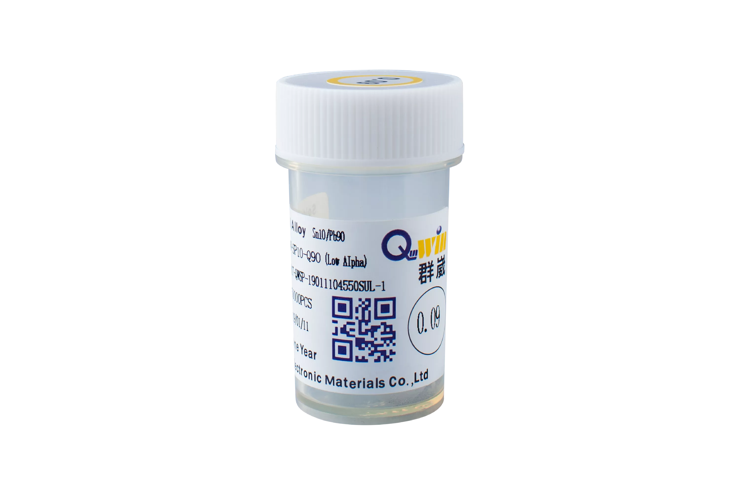 Low Alpha Solder Ball